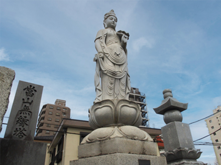 聖観世音菩薩と永代供養墓